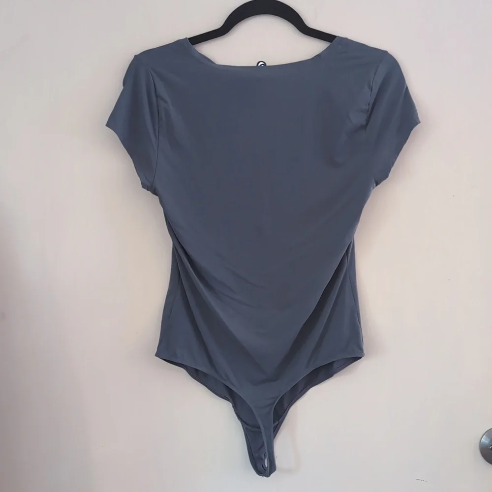 Parade Square/Scoop Bodysuit - Gray - Picture 4 of 4